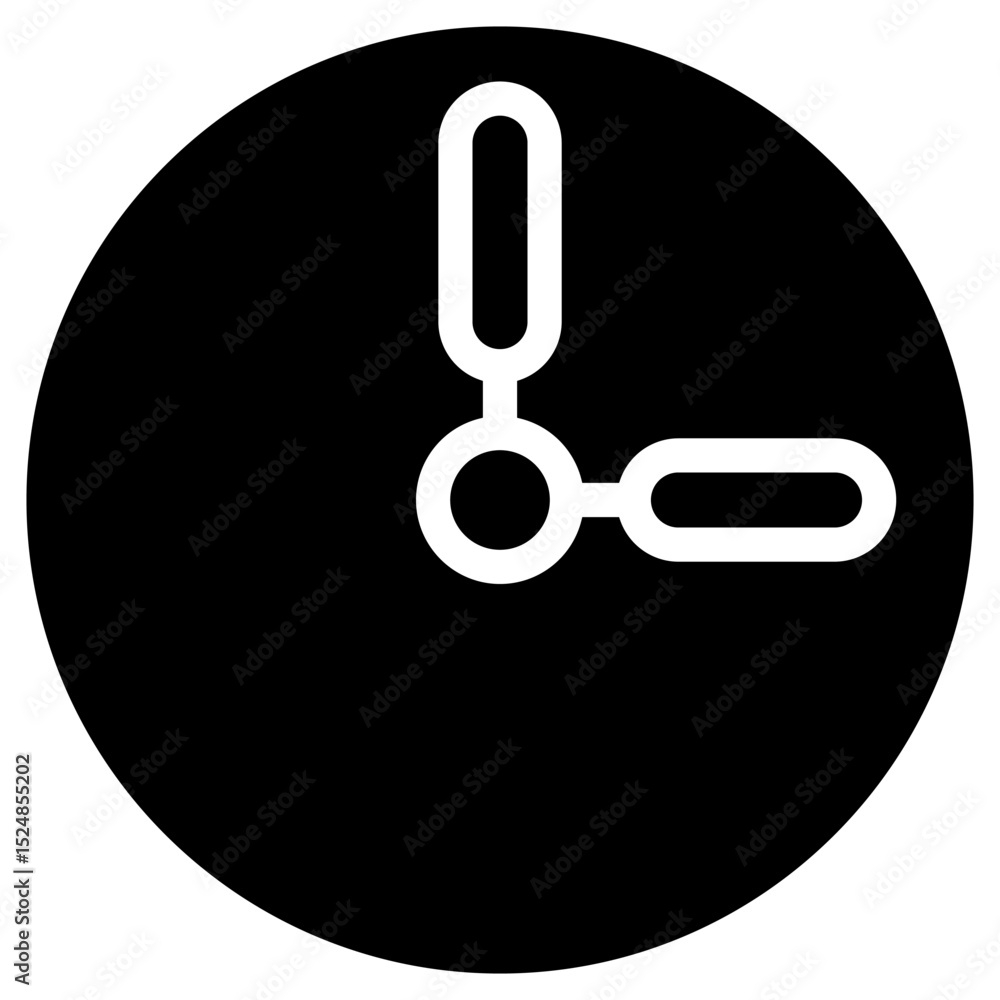 Poster time vector icon. clock icon web. wall clock illustration sign. hour sign for web and mobile app.