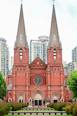 Fototapeta premium 上海・徐家匯聖イグナチオ大聖堂