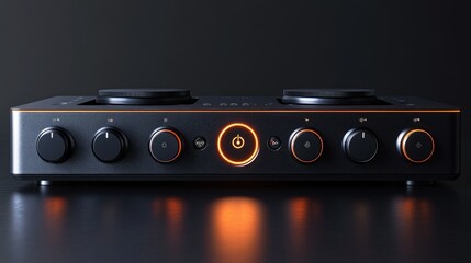 Modern gas stovetop design