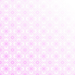 transparent seamless floral pattern
