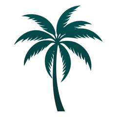 Obraz premium palm tree vector illustration