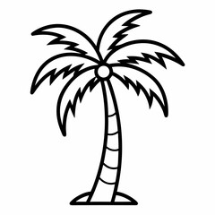 palm tree vector