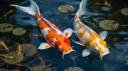 tropical fish in aquarium
