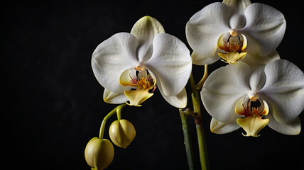 white orchid flower