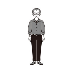 シニア世代のビジネスマン