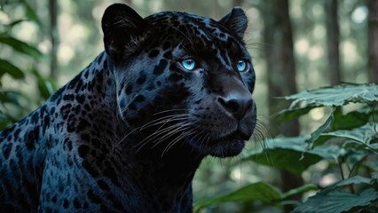 close up of a leopard