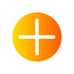 Fototapeta premium plus gradient icon