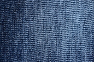 Blue jeans background close up
