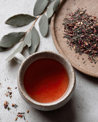 Herbal tea cup