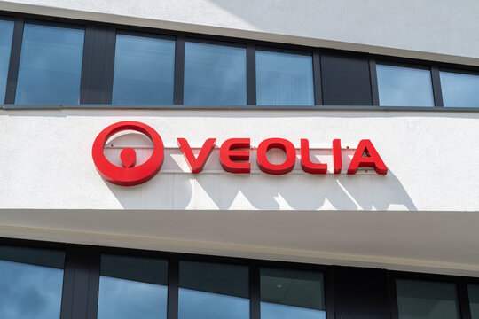 Warsaw, Poland - May 11, 2025: Veolia
