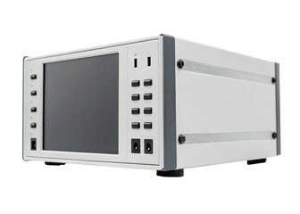 Fototapeta premium Power Analyzer isolated on white background