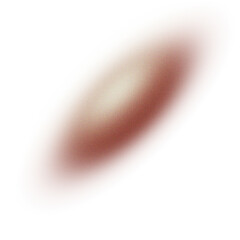 almond cream burnt umber gradient dots