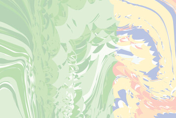 Naklejka premium Colorful abstract smooth nshapes pattern, Abstract colorful texture background