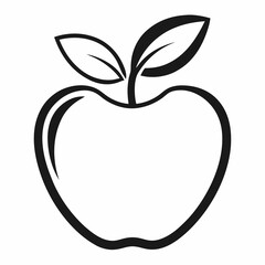 vector apple icon
