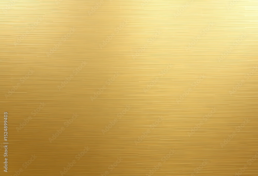 Poster smooth brushed gold metallic texture background with horizontal lines effect