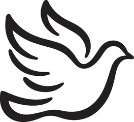 bird silhouette, flying bird vector, perched bird outline, feathered animal design, songbird sketch, avian profile image, bird in flight silhouette, beak and wings clipart,