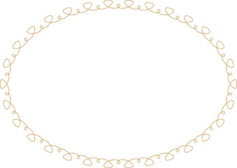 Pastel Wavy Decorative Frame Border