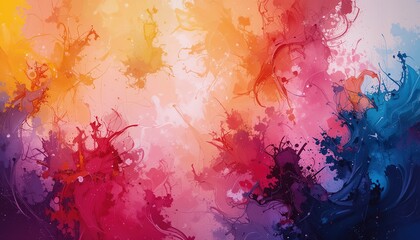 Fototapeta premium Abstract Background Painting Design for Website