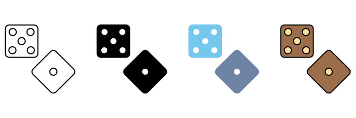 CRAPS concept line icon. Simple element illustration.