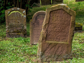 Worm jewish historical graveyard, Germany