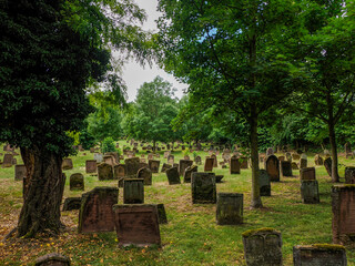 Worm jewish historical graveyard, Germany