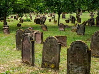 Worm jewish historical graveyard, Germany