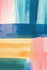 Abstract Watercolor Texture Pastel Hues and Brushstrokes, abstract art, watercolor painting