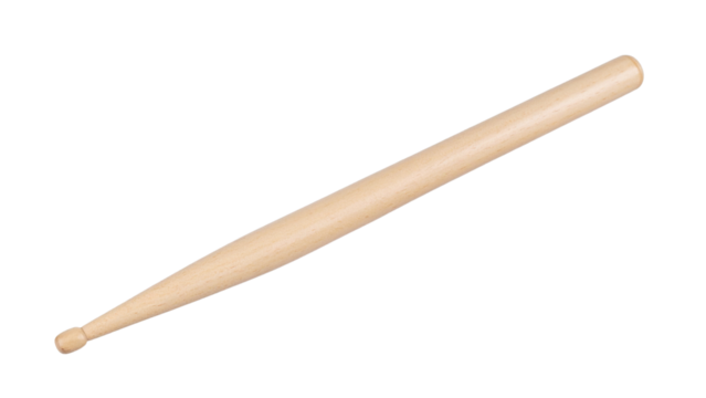 The drumstick is isolated on transparent or white background, png