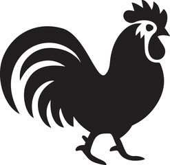 chicken silhouette, farm animal silhouette, poultry vector, hen outline, rooster silhouette, barnyard bird clipart, chicken logo design, rural animal art, silhouette chicken clipart,