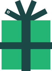 Fototapeta premium green gift box