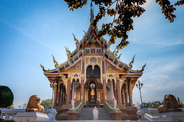 Thai Wat or Temple designs according to the Thai Budhist and Indian architecture. Beautiful places...