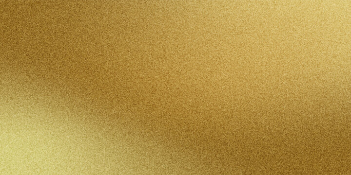 Gold wall texture background. Yellow shiny gold foil paint on wall sheet with gloss light reflection, vibrant golden paper luxury wallpaper
