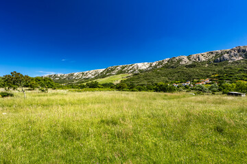 Cycle trail leading to Church of the Mother of God in Jurandvor