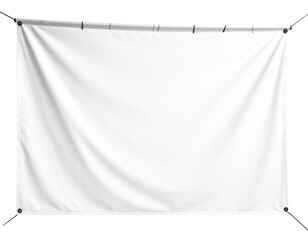 Plain white backdrop for versatile design use.