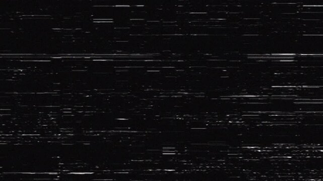 Distorted glitch transition with grunge noise and raw digital error effects