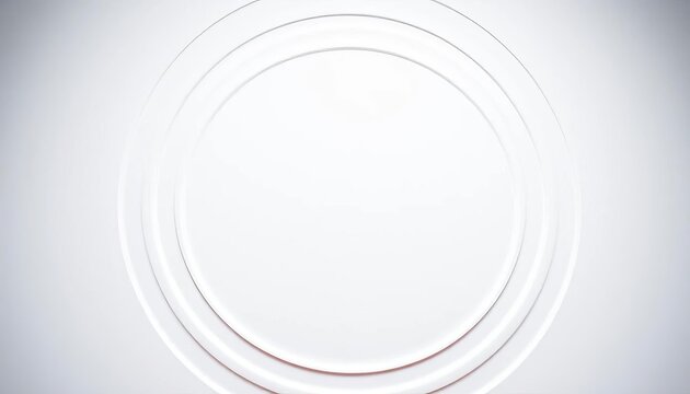 Abstract concentric white rings fading on background, close-up flat lay,  art,  circles