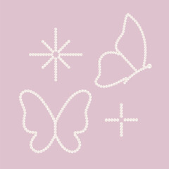Pearl Butterfly Element