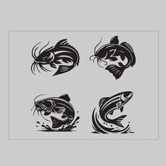 fish_group_vector_image