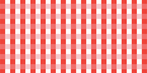 Red plaid pattern background. plaid pattern background. plaid background. Seamless pattern. for backdrop, decoration, gift wrapping, gingham tablecloth, blanket, tartan, fashion fabric print.