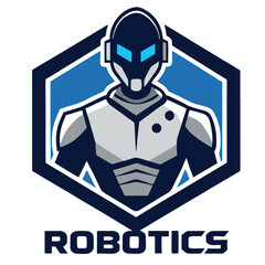 design logo icon mascot  futuristic illustration robotic