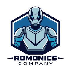 design logo icon mascot  futuristic illustration robotic