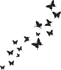 butterfly icon, butterflies silhouette, flying insect vector, graceful butterfly outline, butterfly shape, fluttering butterfly design, black butterfly graphic, butterfly clipart, winged insect art, 