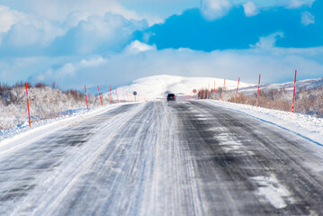 European Route E6 in Finnmark County - Norway