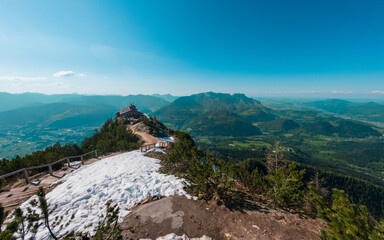 Famous Kehlstein, Berchtesgaden, Germany, in springtime