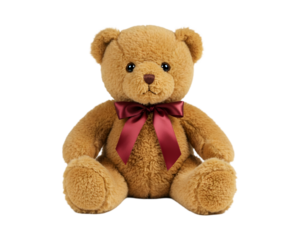 Adorable Teddy Bear PNG High-Quality, Free Downloadable Image for Crafts and Projects