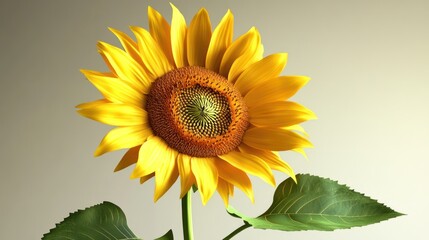 Vibrant Sunflower: A Summer Bloom