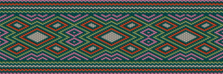  Pattern, ornament,  tracery, mosaic ethnic, folk, national, geometric  for fabric, interior, ceramic, furniture in the Latin American style.