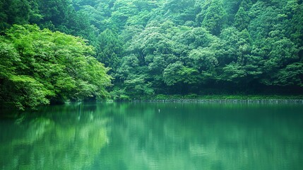 lake in the forest