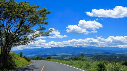 road to the mountains