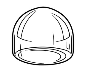Paperweight Line Art